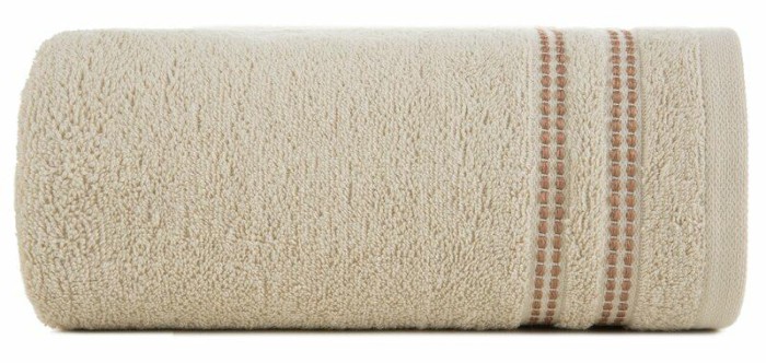 Ręcznik bawełniany 30x50 Ally beżowy frotte 500 g/m2-1