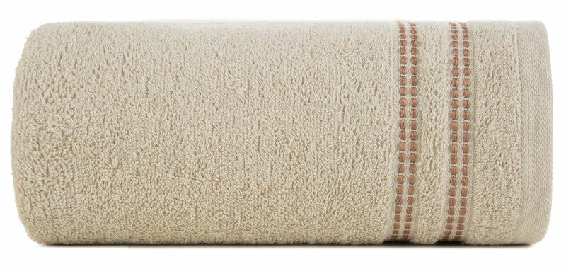 Ręcznik bawełniany 30x50 Ally beżowy frotte 500 g/m2-1