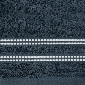 Ręcznik bawełniany 30x50 Ally granatowy frotte 500 g/m2-3