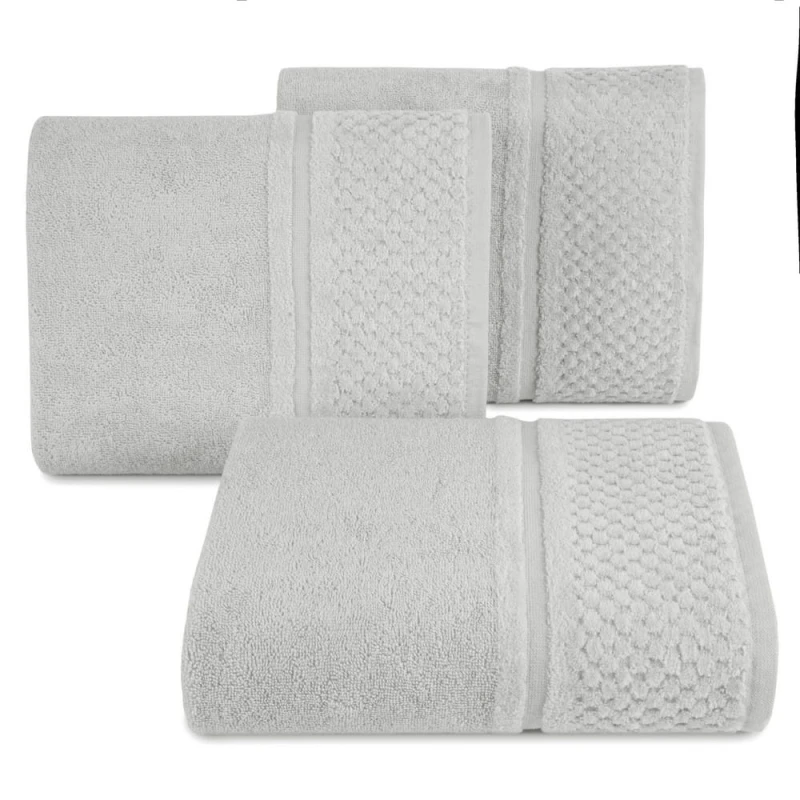 Ręcznik bawełniany 70x140 Ibiza stalowy frotte 550g/m2-2