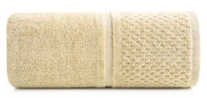 Ręcznik bawełniany 50x90 Ibiza beżowy frotte 550g/m2-1