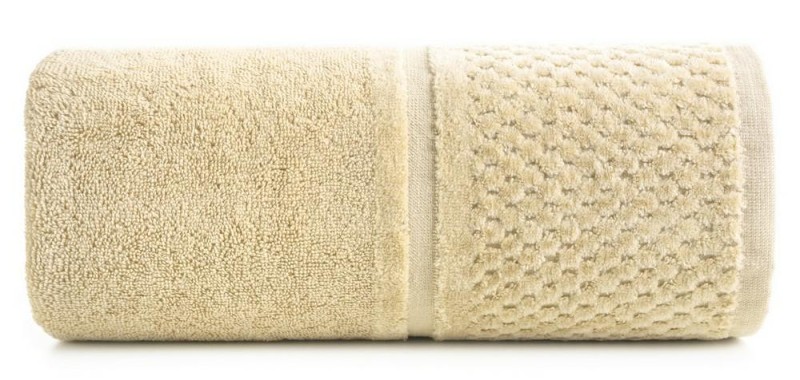 Ręcznik bawełniany 50x90 Ibiza beżowy frotte 550g/m2-1