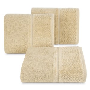 Ręcznik bawełniany 50x90 Ibiza beżowy frotte 550g/m2-2