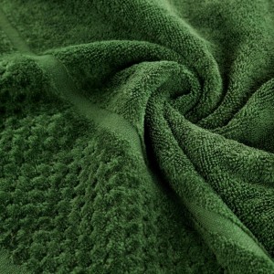 Ręcznik bawełniany 30x50 Ibiza zielony frotte 550g/m2-4
