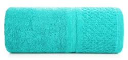 Ręcznik bawełniany 50x90 Ibiza turkusowy jasny frotte 550g/m2
