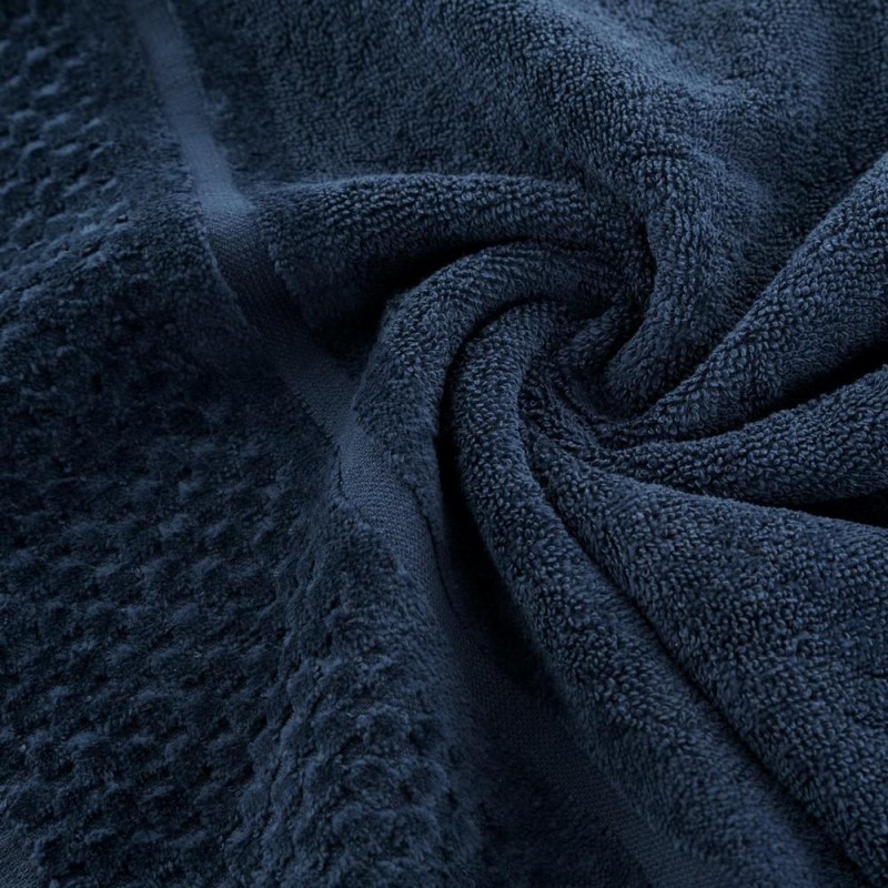 Ręcznik bawełniany 30x50 Ibiza granatowy frotte 550g/m2-4