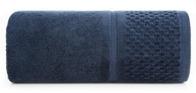 Ręcznik bawełniany 70x140 Ibiza granatowy frotte 550g/m2-1