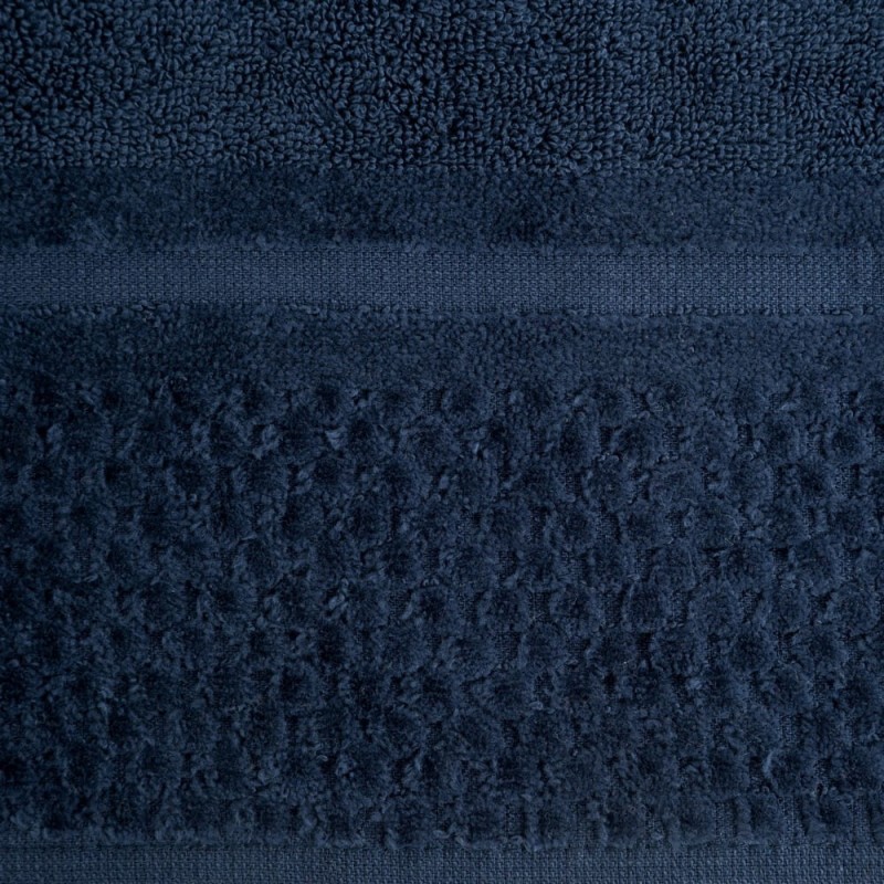Ręcznik bawełniany 70x140 Ibiza granatowy frotte 550g/m2-3