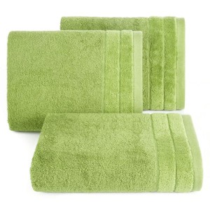 Ręcznik bawełniany 30x50 Damla oliwkowy 500g/m2-2