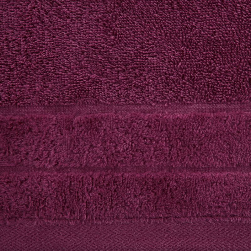 Ręcznik bawełniany 30x50 Damla amarantowy 500g/m2-3