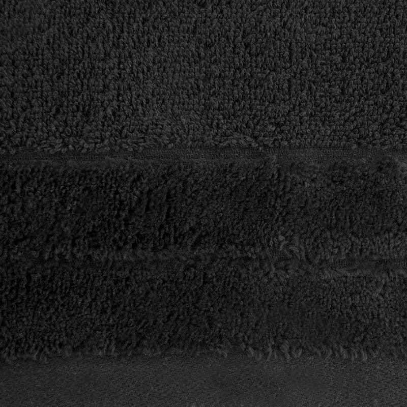 Ręcznik bawełniany 70x140 Damla czarny 500g/m2-3