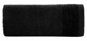 Ręcznik bawełniany 50x90 Damla czarny 500g/m2-1