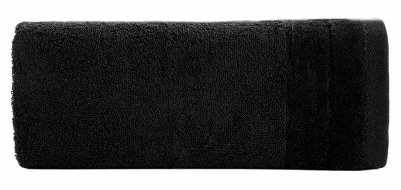 Ręcznik bawełniany 50x90 Damla czarny 500g/m2-1