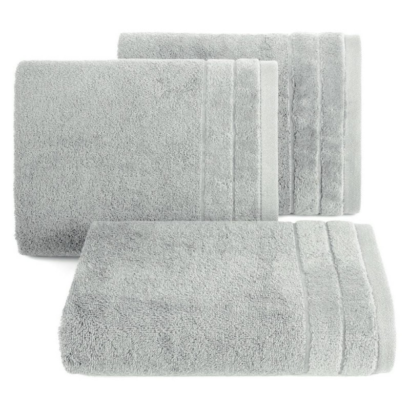 Ręcznik bawełniany 50x90 Damla stalowy 500g/m2-2