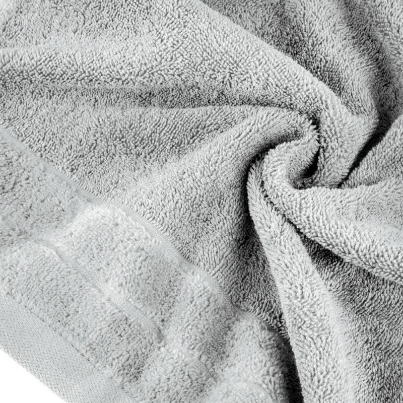 Ręcznik bawełniany 50x90 Damla stalowy 500g/m2-4