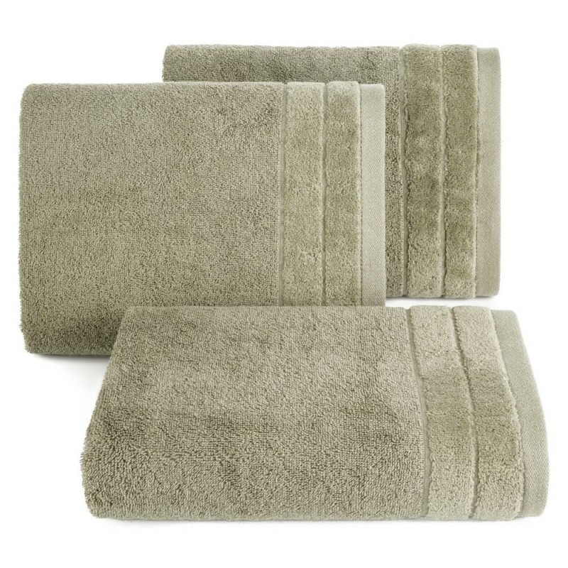 Ręcznik bawełniany 70x140 Damla brązowy jasny 500g/m2-2