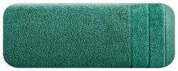 Ręcznik bawełniany 70x140 Damla zielony ciemny 500g/m2