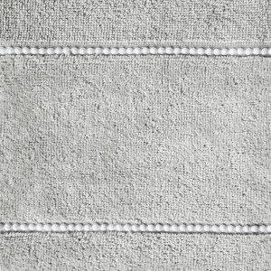 Ręcznik bawełniany 70x140 Mari stalowy z welurową bordiurą 500g/m2-3