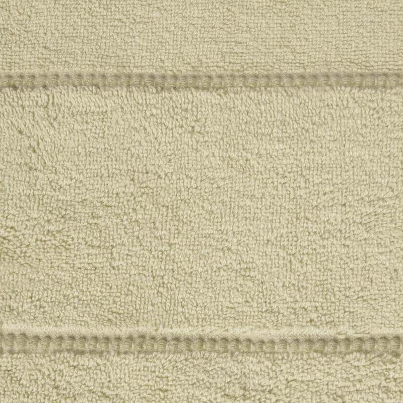 Ręcznik Mari 70x140 beżowy z welurową bordiurą 500g/m2 Eurofirany-3