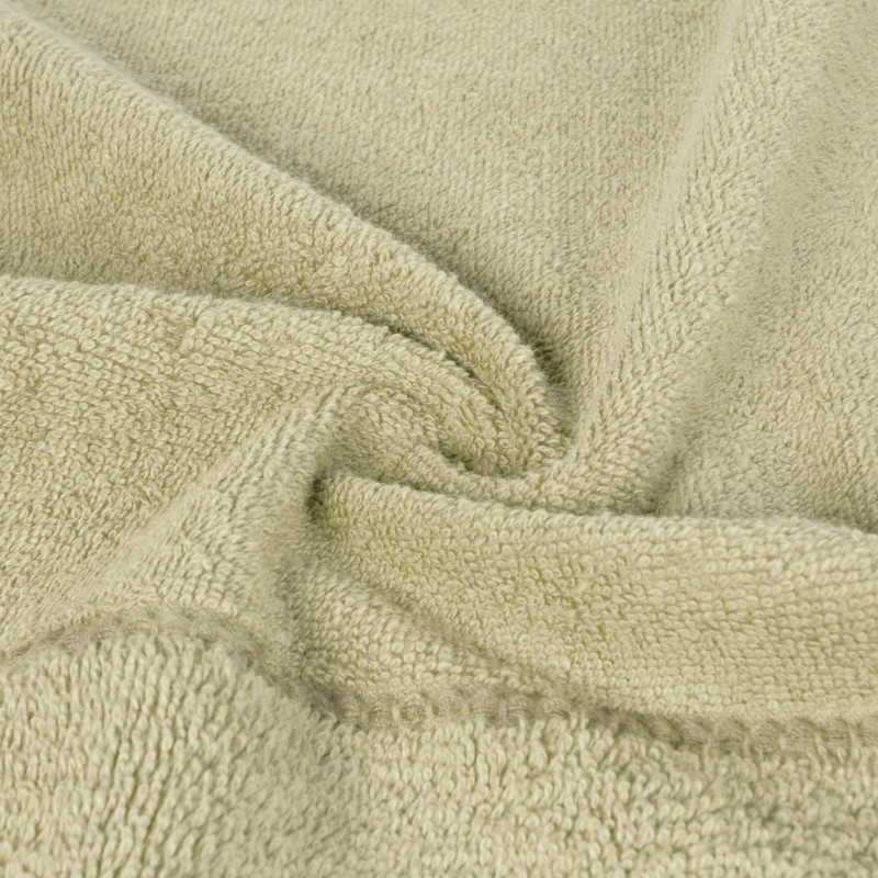 Ręcznik Mari 70x140 beżowy z welurową bordiurą 500g/m2 Eurofirany-4