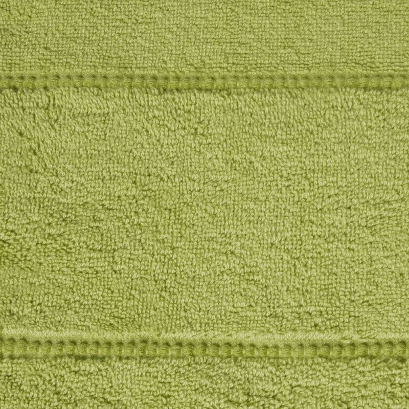 Ręcznik bawełniany 70x140 Mari oliwkowy z welurową bordiurą 500g/m2-3