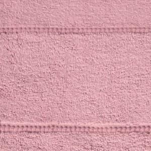 Ręcznik bawełniany 30x50 Mari liliowy różowy z welurową bordiurą 500g/m2-3