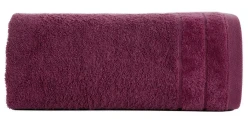 Ręcznik bawełniany 30x50 Damla amarantowy 500g/m2
