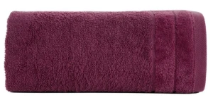 Ręcznik bawełniany 30x50 Damla amarantowy 500g/m2-1