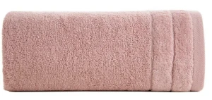 Ręcznik bawełniany 30x50 Damla pudrowy różowy 500g/m2-1