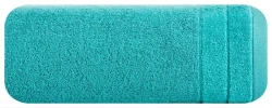 Ręcznik bawełniany 30x50 Damla turkusowy jasny 500g/m2