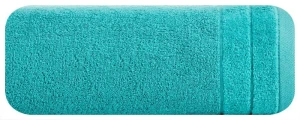 Ręcznik bawełniany 30x50 Damla turkusowy jasny 500g/m2-1