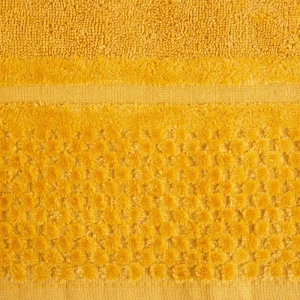 Ręcznik bawełniany 70x140 Ibiza musztardowy frotte 550g/m2-3