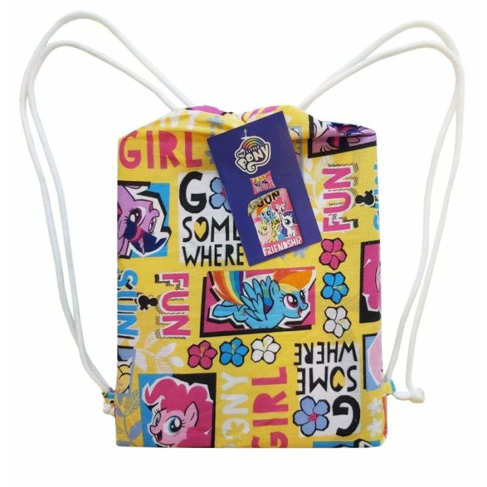 35233Pościel bawełniana 140x200 Kucyki Pony dziecięca z poszewką 70x90 Kids 09-2