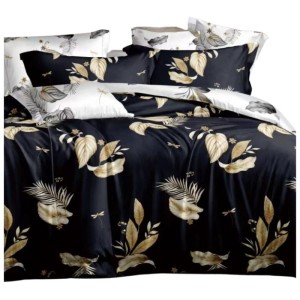 Pościel Satynowa z Mikrofibry 200x220 Elena 551 3cz-2