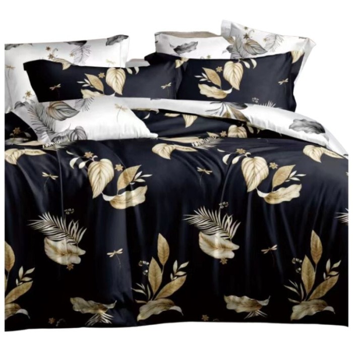 Pościel Satynowa z Mikrofibry 200x220 Elena 551 3cz-2