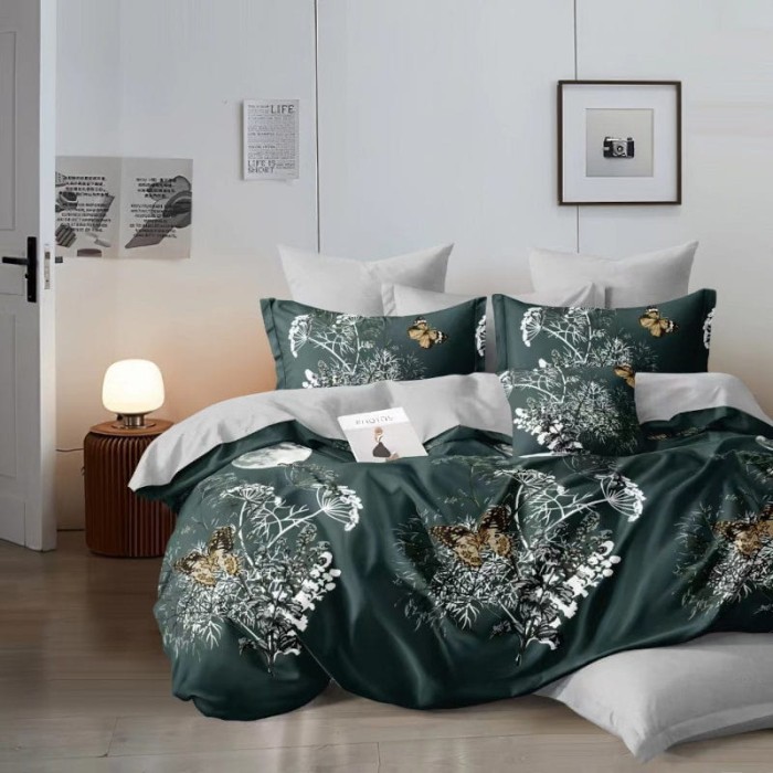 Pościel Satynowa z Mikrofibry 200x220 Elena 555 3cz