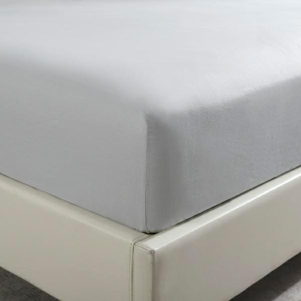 Prześcieradło 180x200 szare - idealnie dopasowane