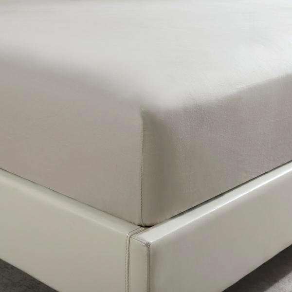 Prześcieradło 180x200 taupe - idealnie dopasowane