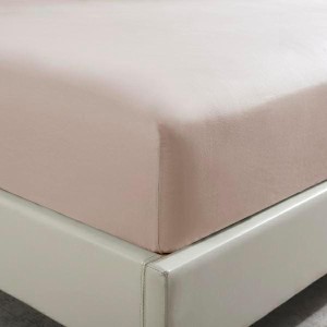 Prześcieradło 90x200 beżowe - idealnie dopasowane