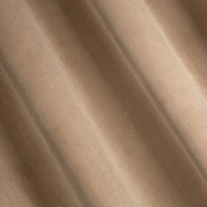 Zasłona 140x250 welurowa na przelotkach Rosa beżowa ciemna-7