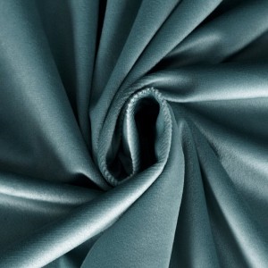 Zasłona 140x250 welurowa na przelotkach Rosa niebieska ciemna-7