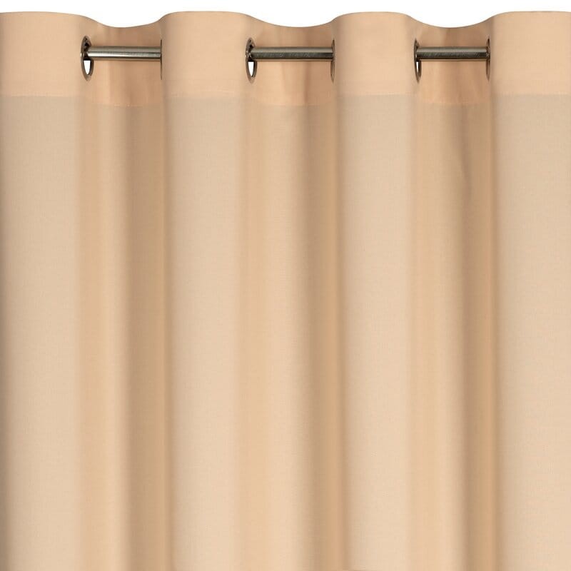 Zasłona 140x250 na przelotkach pomarańczowa jasna Rita-4