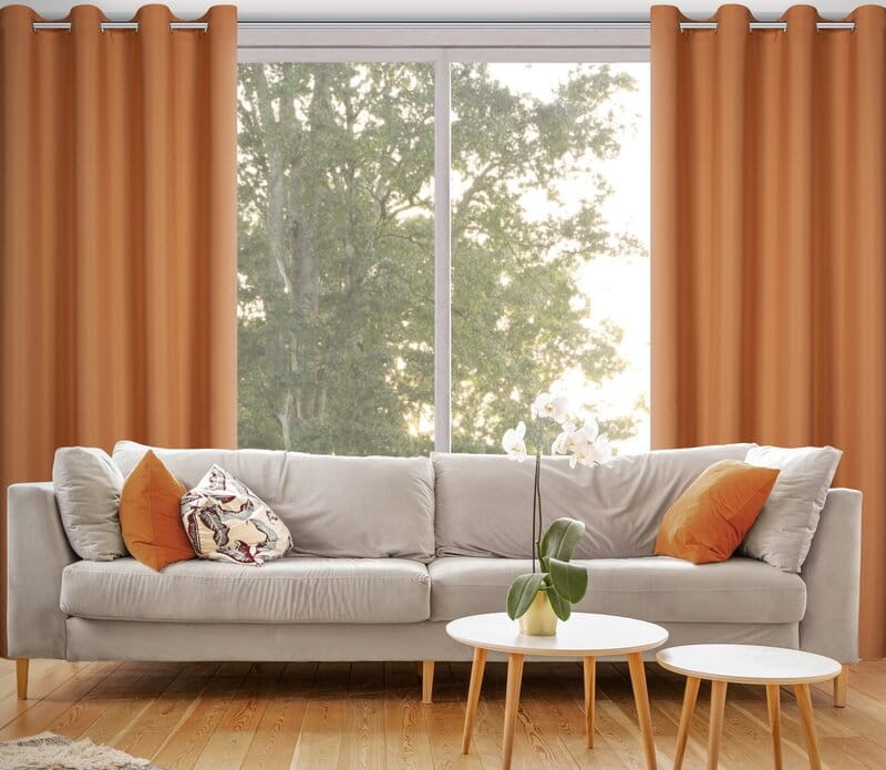 Zasłona 140x250 na przelotkach ruda Rita-8