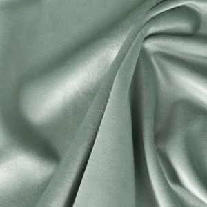 Zasłona 140x270 na taśmie Rosa miętowa jasna welurowa-7