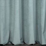 Zasłona 140x270 szałwiowa na taśmie welurowa Melanie