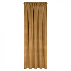 Zasłona 140x270 złota na taśmie welurowa Melanie-2