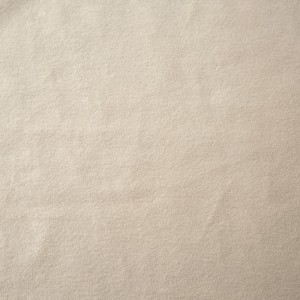 Zasłona 140x250 beżowa Melanie na przelotkach welurowa-4