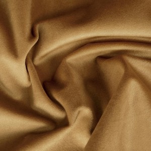 Zasłona 140x250 złota Melanie na przelotkach welurowa-5