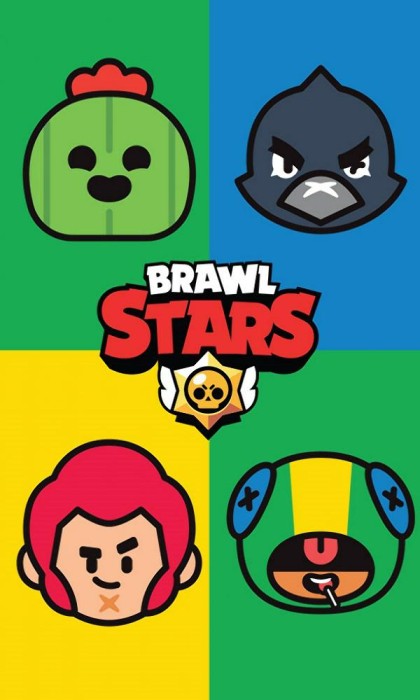37273Ręczniczek do przedszkola 30x50 Brawl Stars dziecięcy Babies-1
