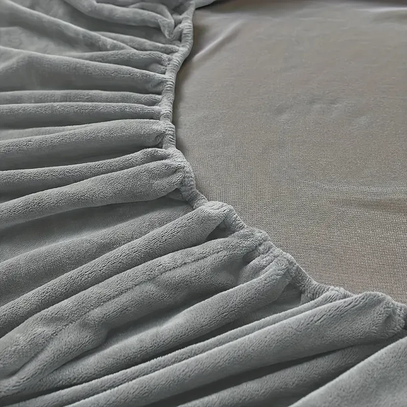 Prześcieradło z gumką beżowe 140x200 cm – doskonale dopasowane, nie przesuwa się na materacu